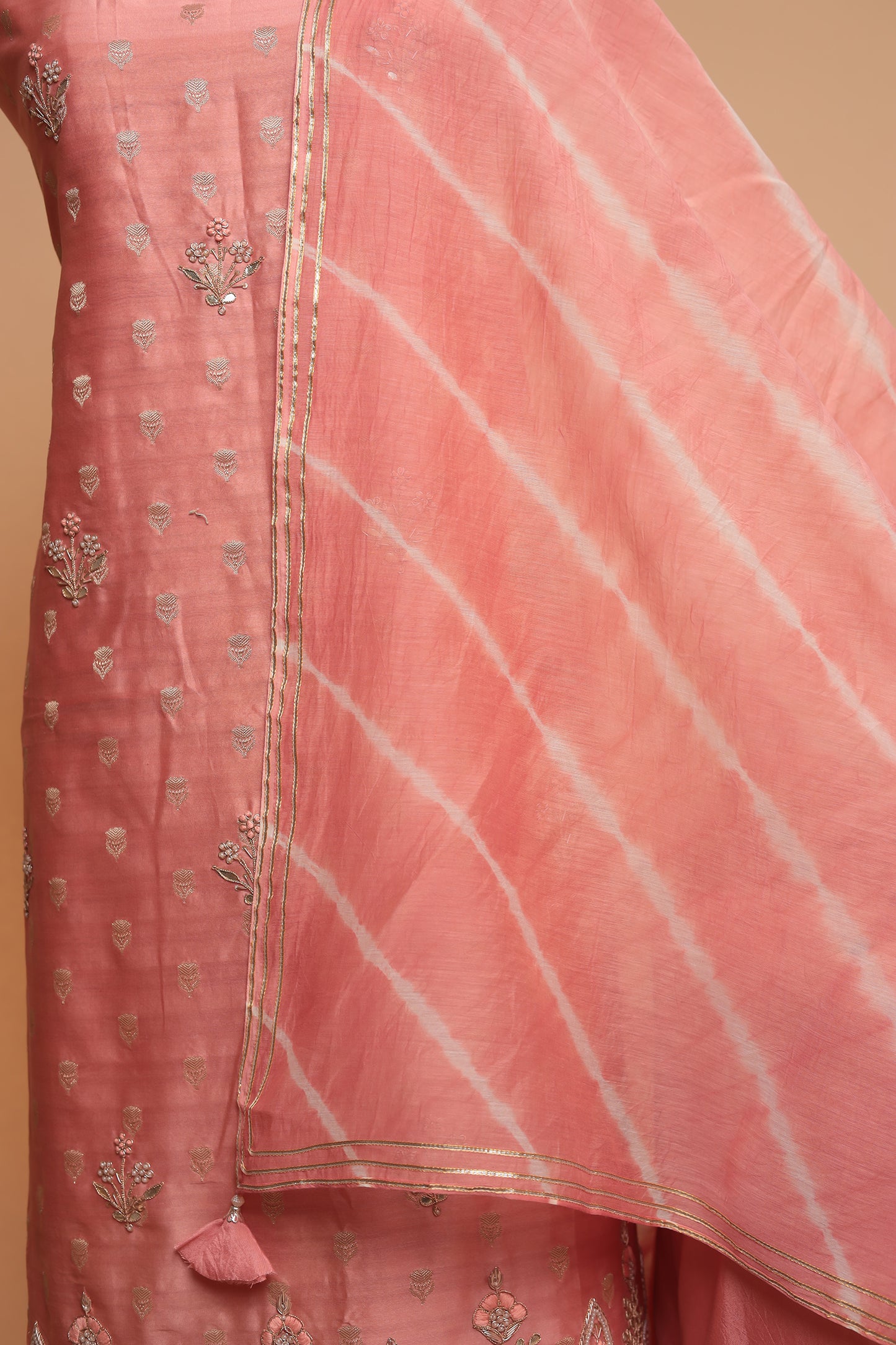 Luxury Festive Wear Unstitched Dress Material