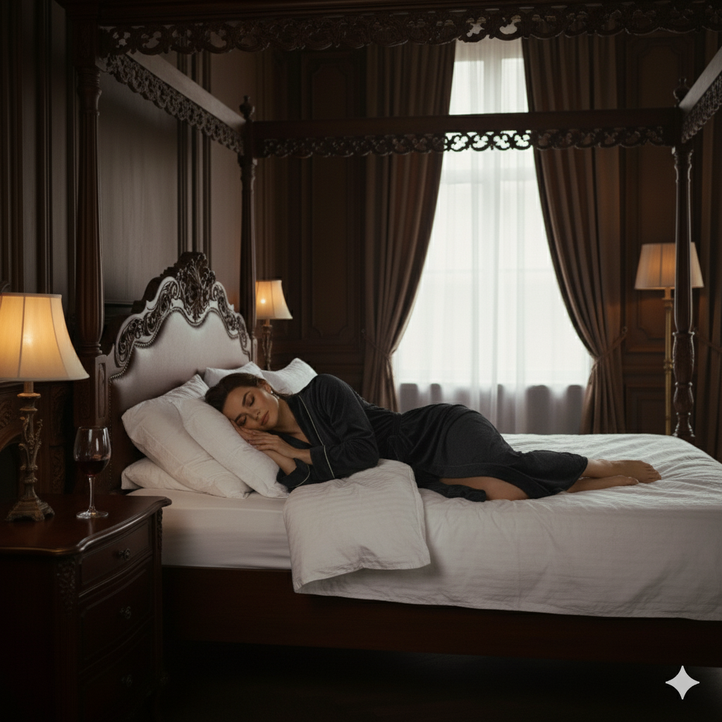 Black Velvet Night Robe for Women | Luxury Long Wrap Robe | Custom Size Elegant Lounge Wear