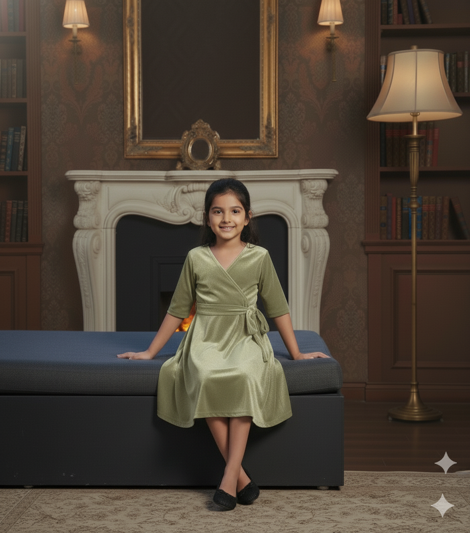 Custom Size Mom & Me Matching Velvet Dress | Mother Daughter Coordinated Outfit | Personalized Fit Required