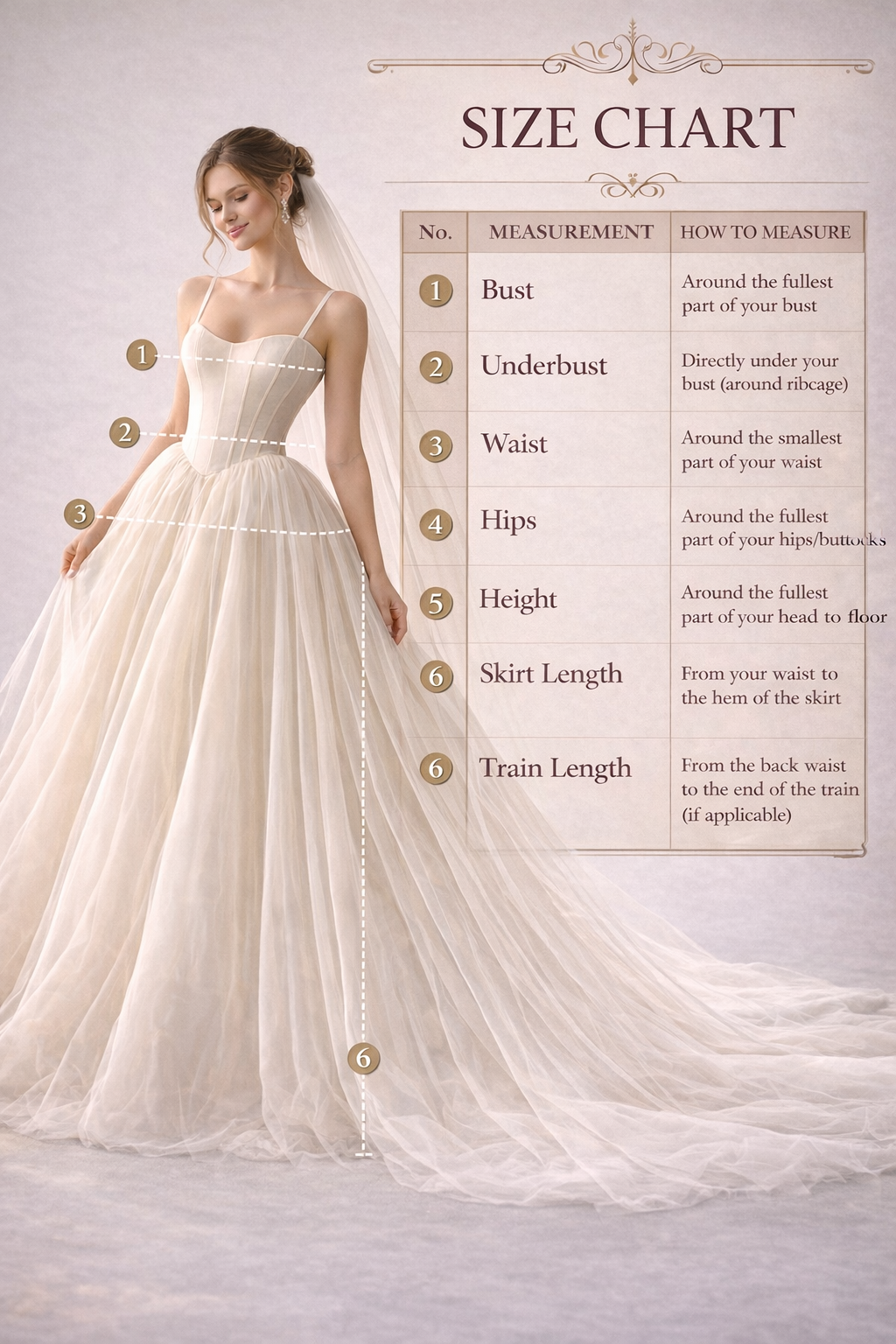 Soft Ivory Tulle Western Wedding Gown for Women – Corset Style Elegant Bridal Dress